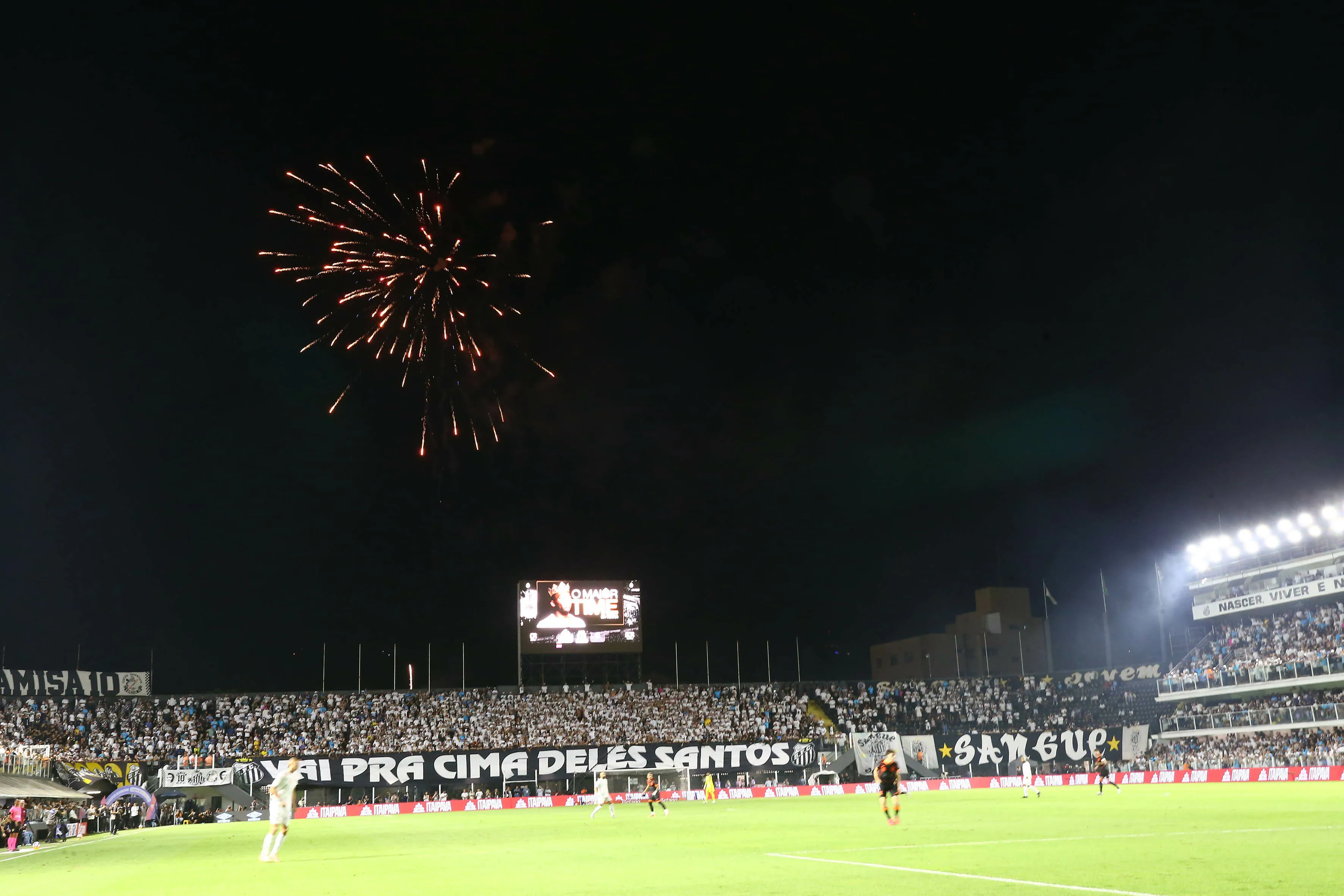 Vila Belmiro. Foto: Mauricio De Souza/AGIF