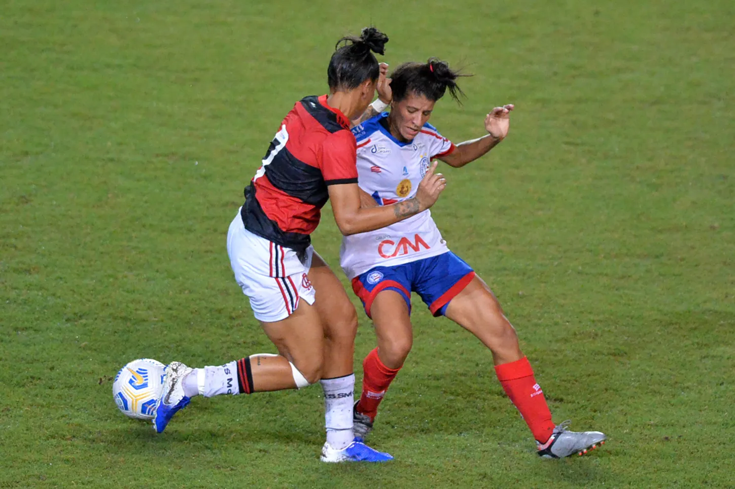 Mulheres de Aço vencem o Flamengo no Luso. Foto: Walmir Cirne/AGIF
