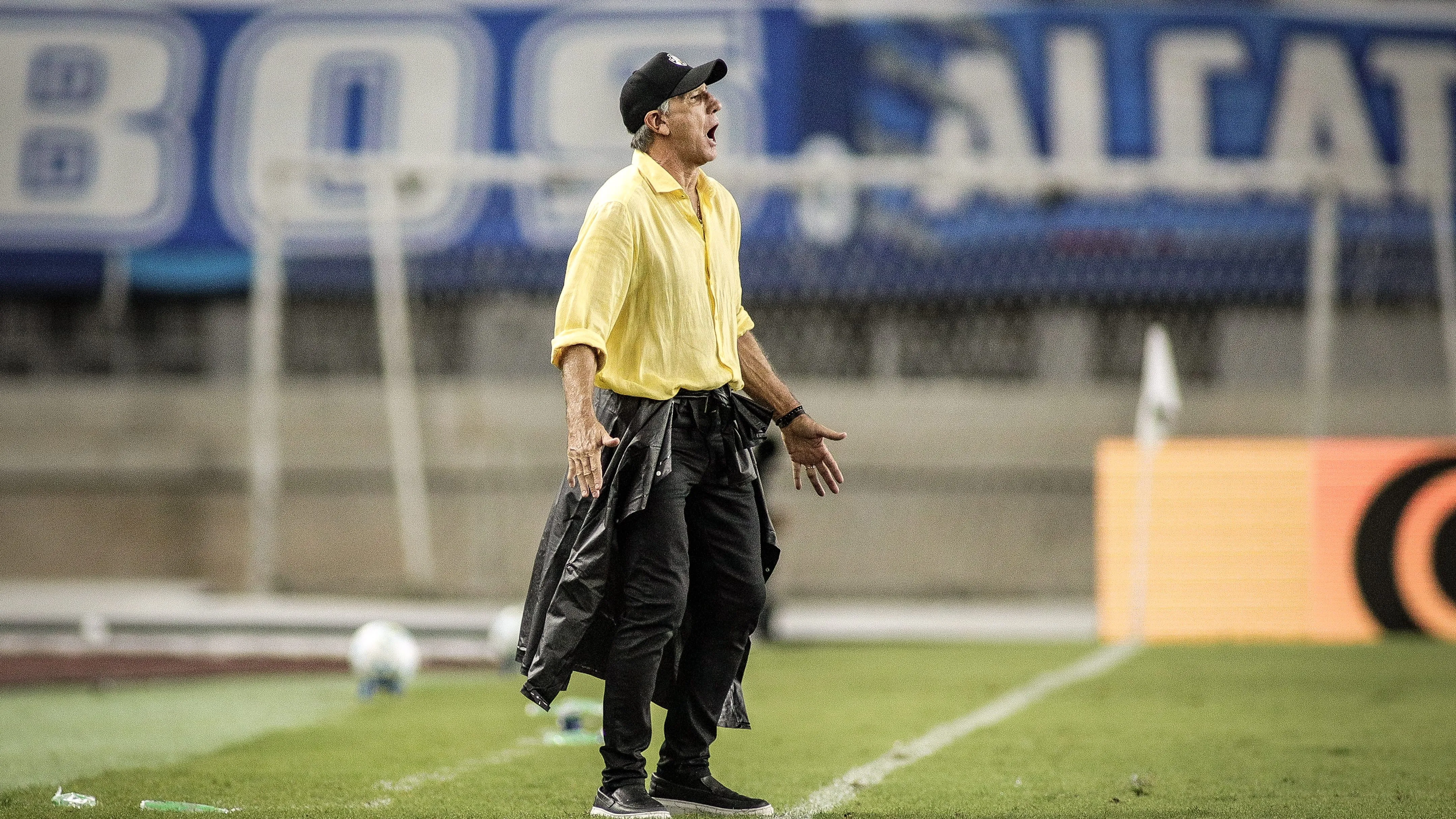 Renato durante partida contra o Paysandu no Mangueirão . Foto: Marcos Junior/AGIF