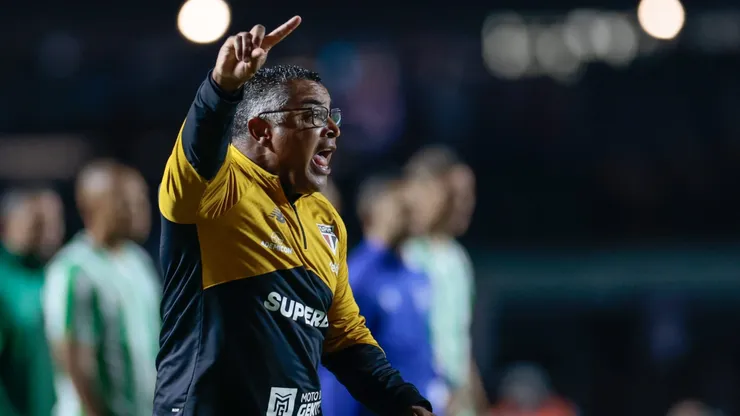 Roger Machado técnico do São Paulo.