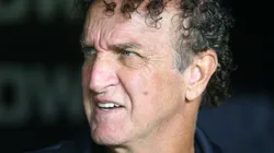 Cuca durante empate contra o Recoleta (PAR) na Copa Sul-Americana