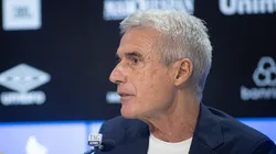 Luís Castro no Grêmio. Foto: Maxi Franzoi/AGIF