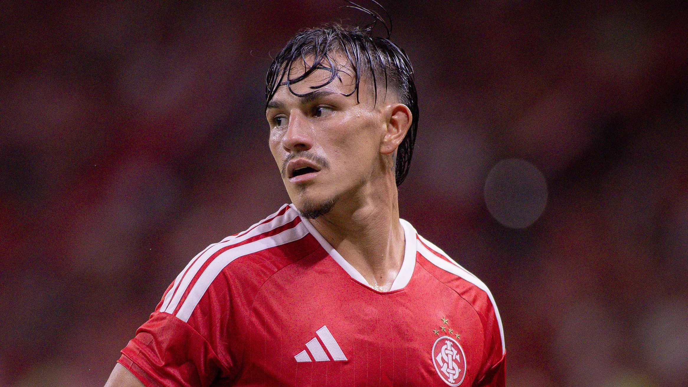 Bernabei pelo Internacional. Foto: Maxi Franzoi/AGIF