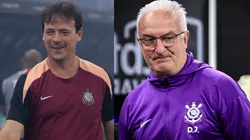 Início de Diniz no Corinthians chama a atenção - Fotos: Ettore Chiereguini/AGIF e Fabio Giannelli/AGIF