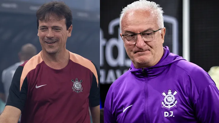 Início de Diniz no Corinthians chama a atenção - Fotos: Ettore Chiereguini/AGIF e Fabio Giannelli/AGIF