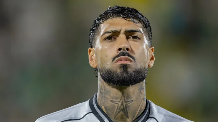 Barboza, alvo do Verdão, com a camisa do Botafogo.