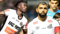 Ronaldo Tavares tem números melhores que Gabigol - Fotos: Mateus Dutra/AGIF e Mauricio De Souza/AGIF