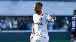 Neymar (Santos) durante jogo contra o Fluminense, no dia 19.04.2026. Foto: SPP Sport Press / Alamy