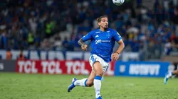 Chico da Costa (Cruzeiro) durante jogo contra o Universidad Católica, no dia 15.04.2026. Foto: Associated Press / Alamy