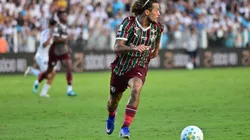 Guga (Fluminense) durante jogo contra o Santos, no dia 19.04.2026. Foto: Associated Press / Alamy
