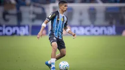 José Enamorado (Grêmio) durante jogo contra o Confiança, no dia 21.04.2026. Foto: Associated Press / Alamy