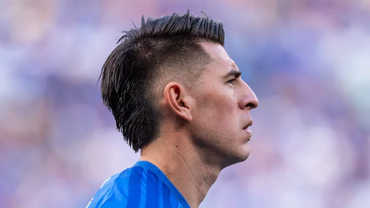 Villalba jogador do Cruzeiro durante partida contra o Santos no estadio Mineirao pelo campeonato Brasileiro A 2026. Foto: Alessandra Torres/AGIF