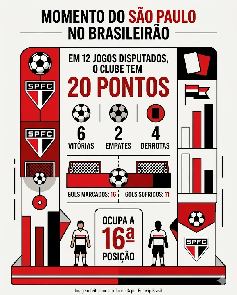 Infográfico - Foto: gerada com auxílio de IA pelo Bolavip Brasil.