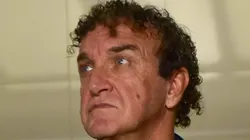 Cuca durante o confronto entre Santos x Coritiba na Copa do Brasil