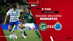 Jonathan Jesus e Arroyo marcam, mas Cruzeiro sofre empate no fim diante do Goiás