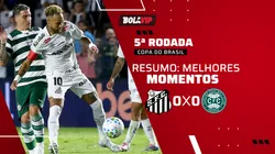 Santos 0 x 0 Coritiba. Foto: Mauricio De Souza/AGIF