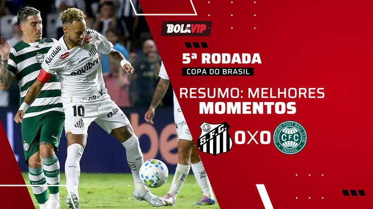Santos 0 x 0 Coritiba. Foto: Mauricio De Souza/AGIF