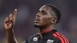 Evertton Araujo jogador do Flamengo comemora seu gol durante partida contra o Vitoria no estadio Maracana pelo campeonato Copa Do Brasil 2026. Foto: Thiago Ribeiro/AGIF