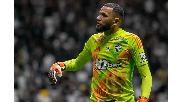Everson é o jogador que mais atuou na Arena MRV. Foto: Fernando Moreno/AGIF