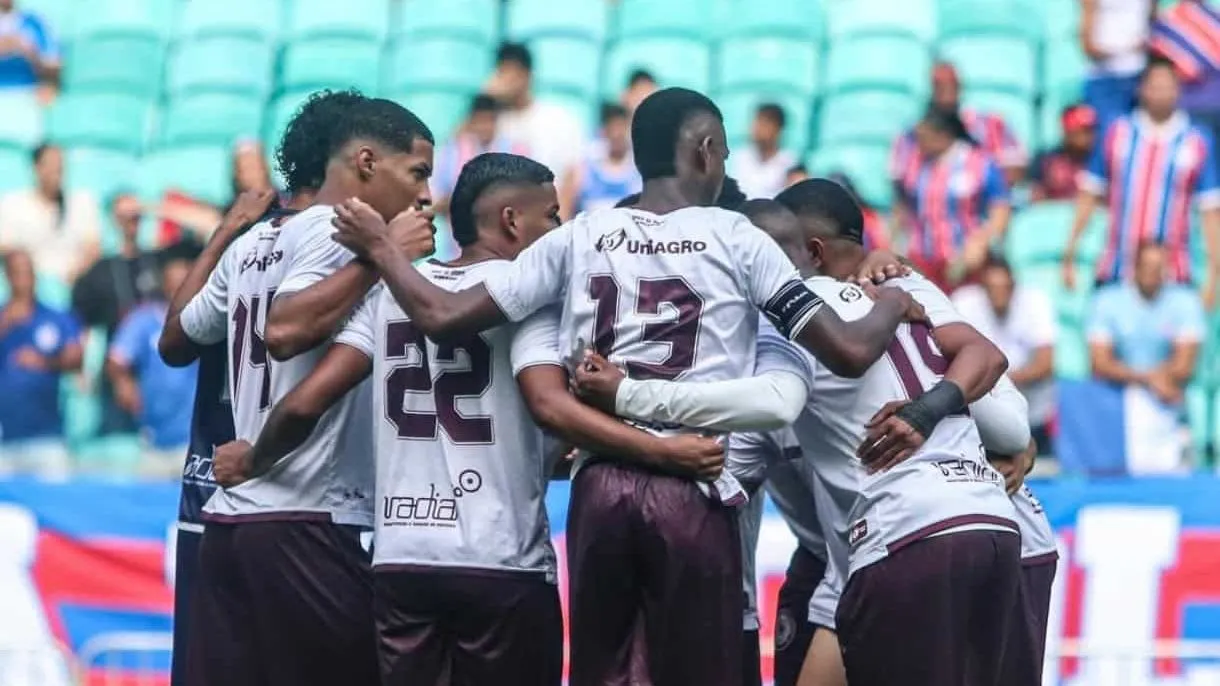 Jacuipense eliminou Novorizontino, vice-campeão paulista e time da Série B, na fase anterior da Copa do Brasil – Foto: Divulgação/EC Jacuipense