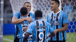 Carlos Vinicius e Amuzu repetem parceria de campeão e viram trunfo do Grêmio em 2026 - Foto Maxi FranzoiAGIF