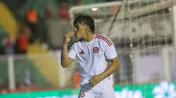 Bernabei comemora seu gol na vitória sobre o Athletic. Foto: Ricardo Duarte/Internacional