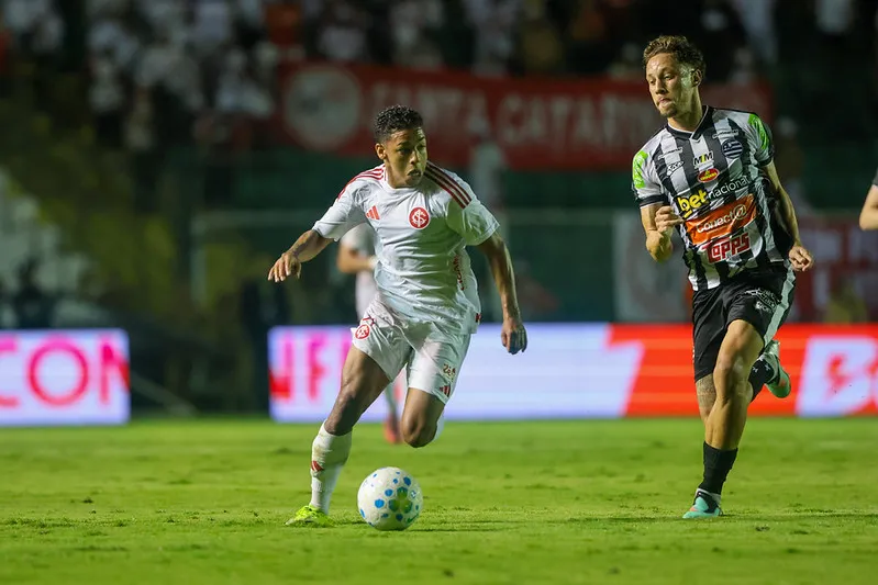 Internacional venceu o Athletic pela Copa do Brasil. Foto: Ricardo Duarte/Internacional