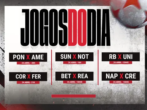 Sexta tem Corinthians, Real Madrid e rodada importante na Série B