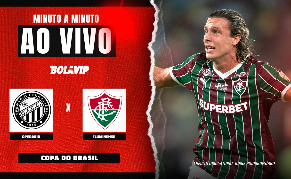 Operário x Fluminense AO VIVO e GRÁTIS – Onde assistir jogo pela Copa do Brasil