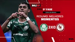 Ramón Sosa brilha e Palmeiras vence a Jacuipense com tranquilidade pela Copa do Brasil. Foto: Ettore Chiereguini/AGIF