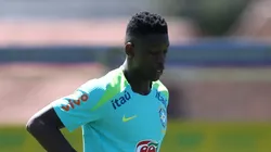 RJ - TERESOPOLIS - 03/09/2025 - BRASIL, TREINO NA GRANJA COMARY - Luiz Henrique jogador da Selecao Brasileira durante treino na Granja Comary em Teresopolis (RJ), nesta quarta-feira (3). A equipe se prepara para enfrentar o Chile pelas Eliminatorias da Copa do Mundo 2016. Foto: Marlon Costa/AGIF
