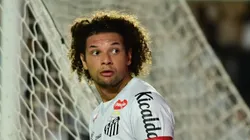 - Willian Arao jogador do Santos durante partida contra o Velo Clube