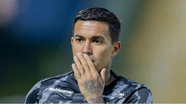 Dudu no Atlético-MG. Foto: Liamara Polli/AGIF