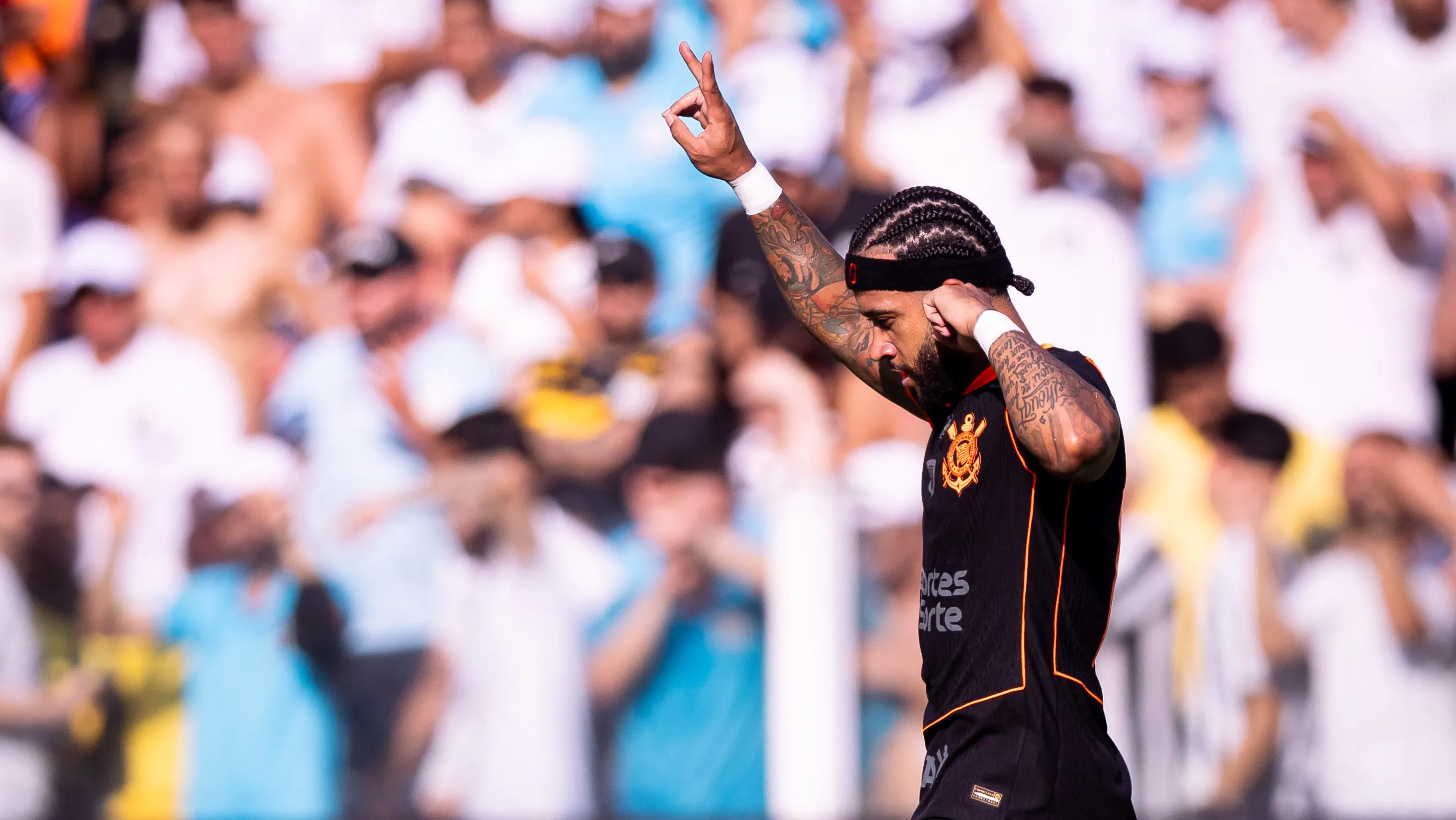 Memphis Depay quer ficar no Timão – FOTO: Agência Corinthians – Rodrigo Coca