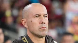 Jardim durante partida do Mengo contra o Bahia