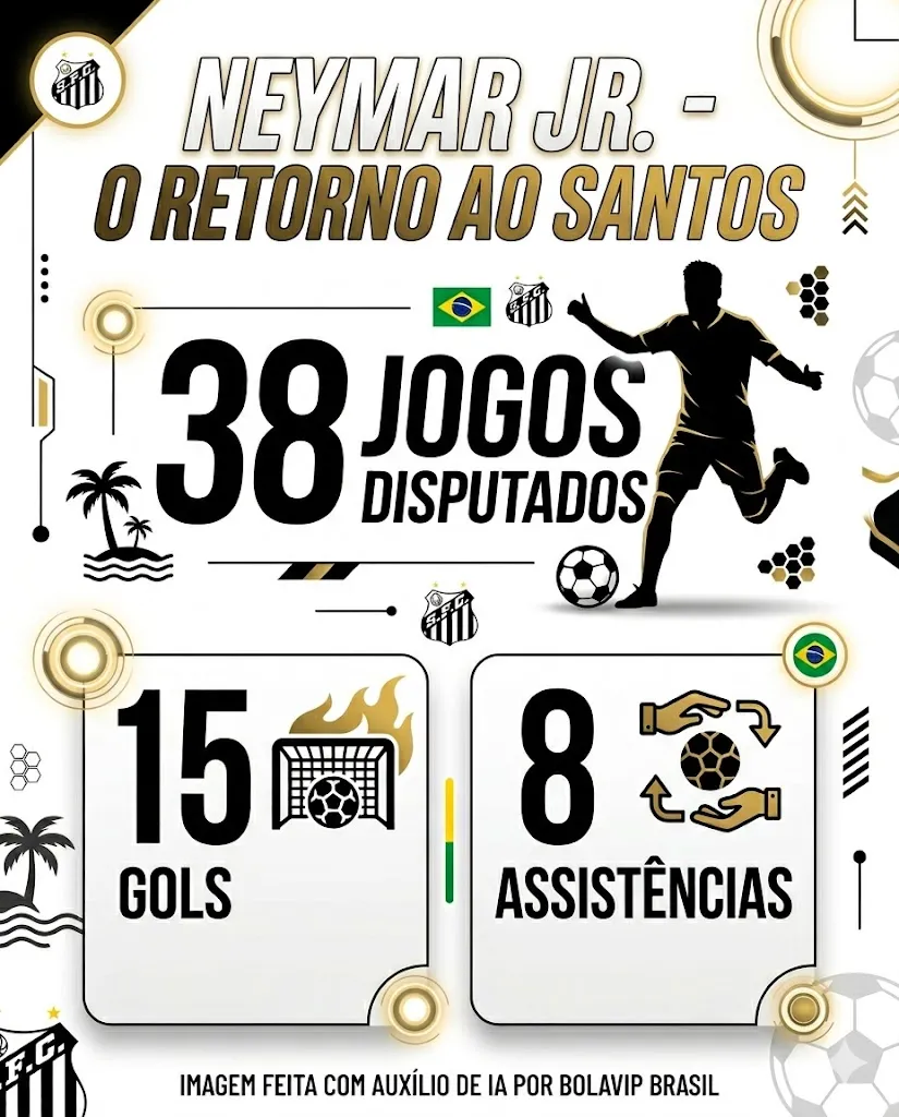 Infográfico - Foto: gerada com auxílio de IA pelo Bolavip Brasil.