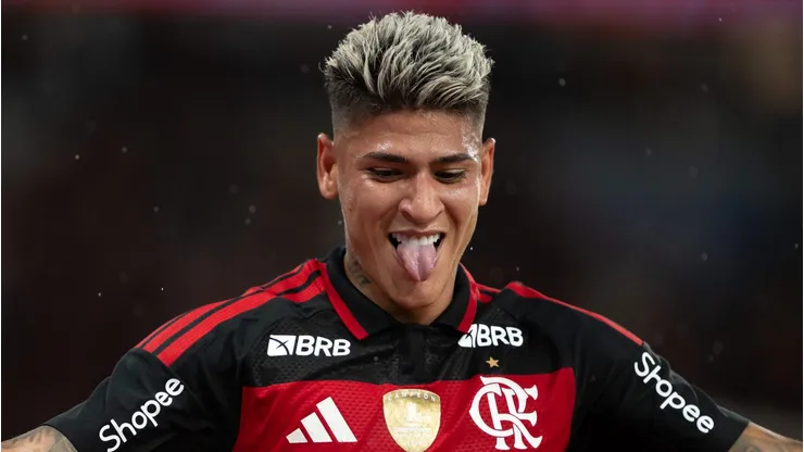 Carrascal em ação pelo Flamengo em 2026.