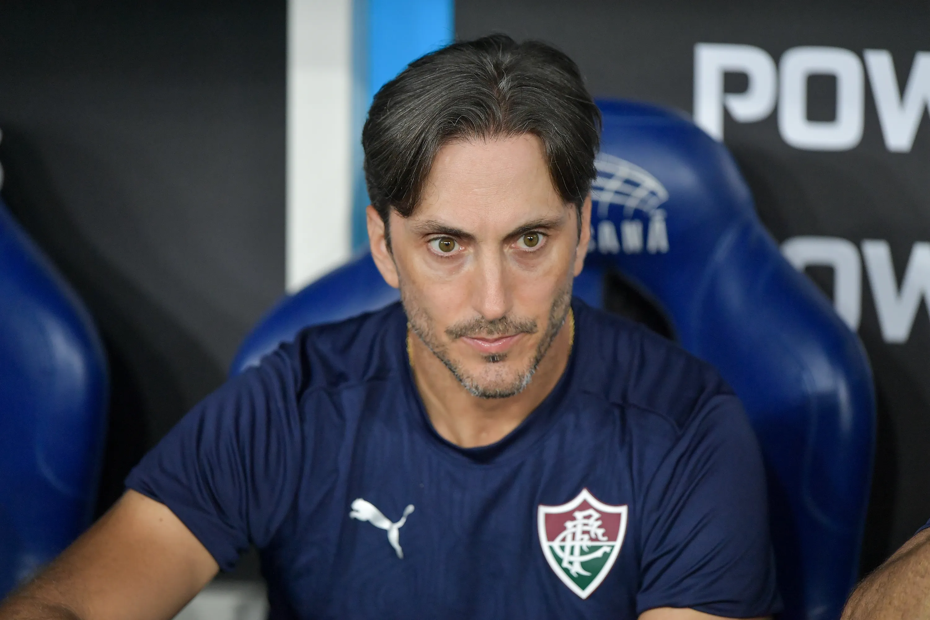 RJ – RIO DE JANEIRO – 15/04/2026 – COPA LIBERTADORES 2026, FLUMINENSE X INDEPENDIENTE RIVADAVIA – Luis Zubeldia tecnico do Fluminense durante partida contra o Independiente no estadio Maracana pelo campeonato Copa Libertadores 2026. Foto: Thiago Ribeiro/AGIF