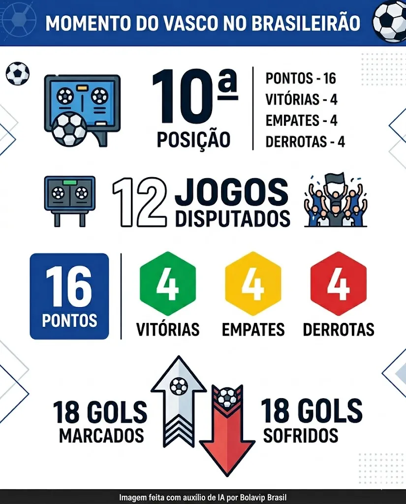 Infográfico - Foto: gerada com auxílio de IA pelo Bolavip Brasil.