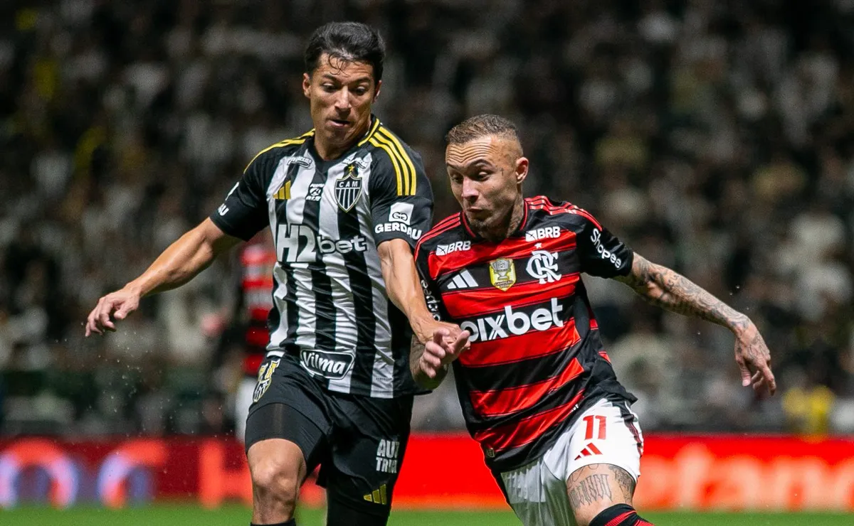 Vidente indica vitória do Flamengo sobre o Atlético-MG na Arena MRV pelo Brasileirão