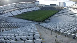 Vista geral do estadio Arena Corinthians para partida entre Corinthians e Flamengo pelo campeonato Brasileiro A 2026. Foto: Anderson Romao/AGIF