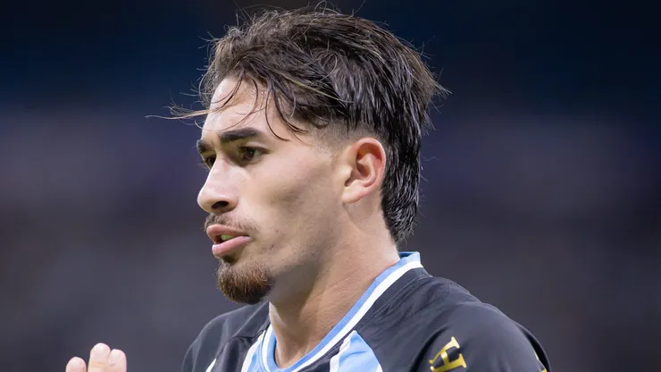 Pedro Gabriel jogador do Gremio durante partida contra o Remo no estadio Arena do Gremio pelo campeonato Brasileiro A 2026. Foto: Maxi Franzoi/AGIF