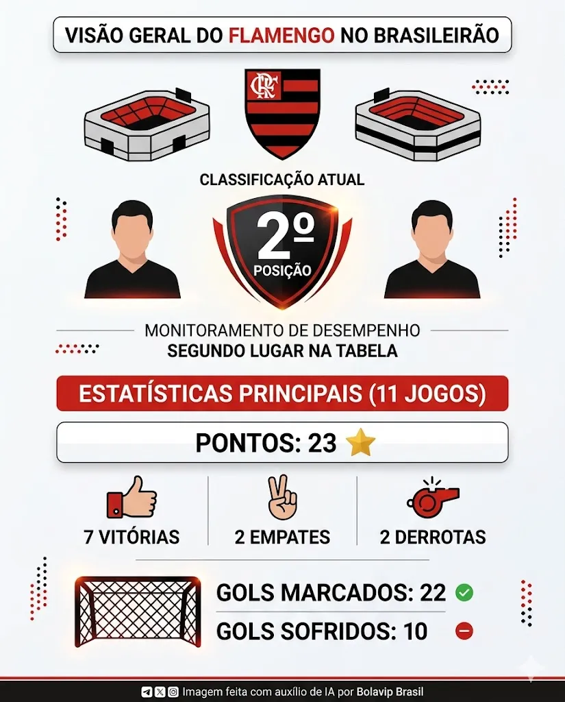 Infográfico - Foto: gerada com auxílio de IA pelo Bolavip Brasil.