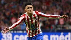 MADRID, SPAIN - OCTOBER 18: Thiago Almada of Atletico de Madrid celebrates scoring his team's first goal during the LaLiga EA Sports match between Atletico de Madrid and CA Osasuna at Riyadh Air Metropolitano on October 18, 2025 in Madrid, Spain. (Photo by Denis Doyle/Getty Images)