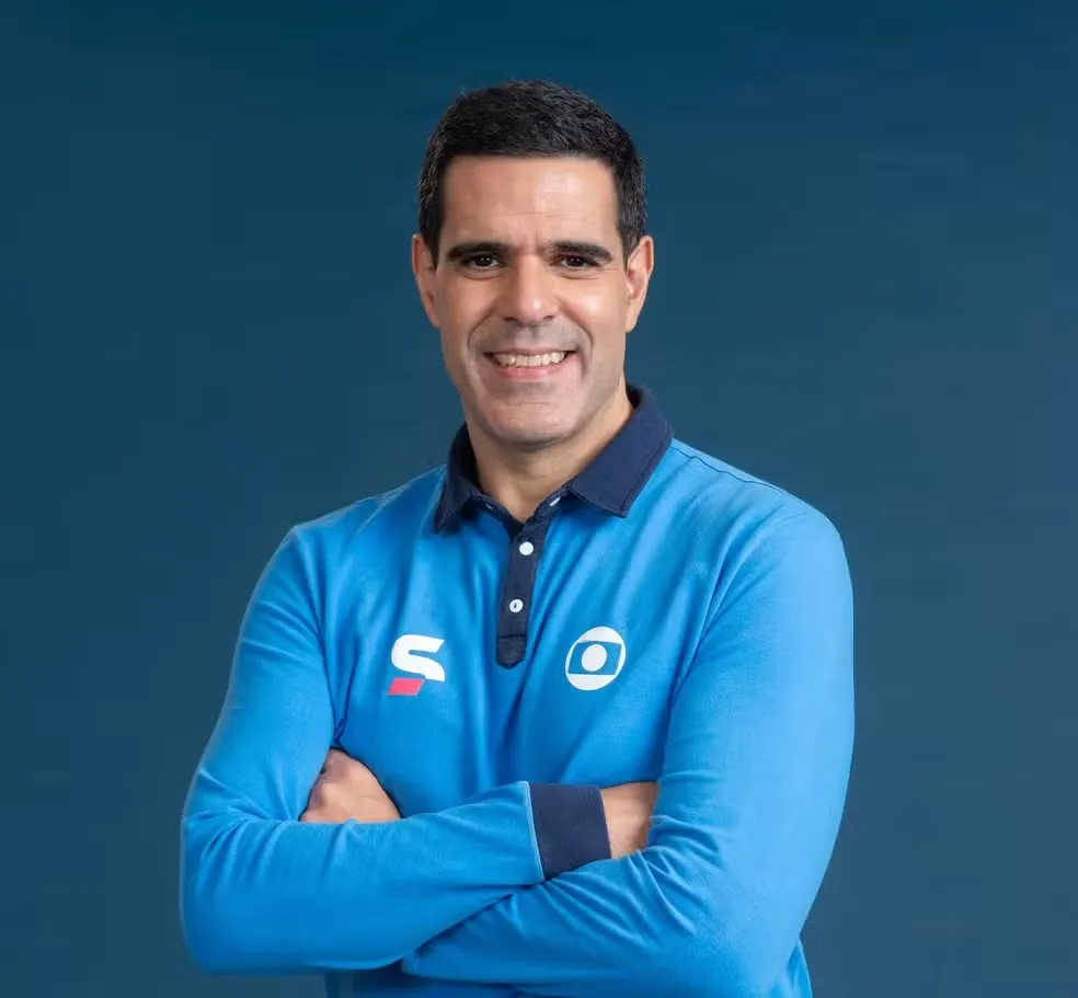 Paulo Andrade vai narrar partidas na TV Globo e no SporTV da Copa do Mundo — Foto: Globo/Estevam Avellar