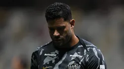 Hulk jogador do Atletico durante aquecimento antes da partida contra o Ceara no estadio Arena MRV pelo campeonato Copa Do Brasil 2026. Foto: Gilson Lobo/AGIF