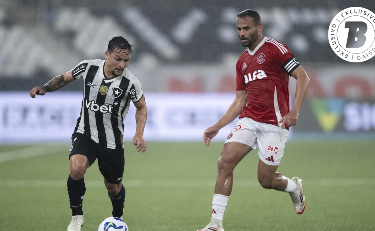 Botafogo tem mais que o dobro de gols do Inter no Brasileirão e expõe contraste ofensivo entre as equipes