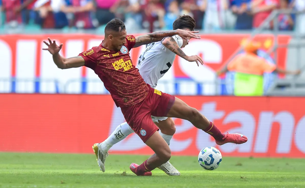 Bahia x Santos: Inteligência Artificial crava equilíbrio, mas aponta triunfo do Tricolor de Aço
