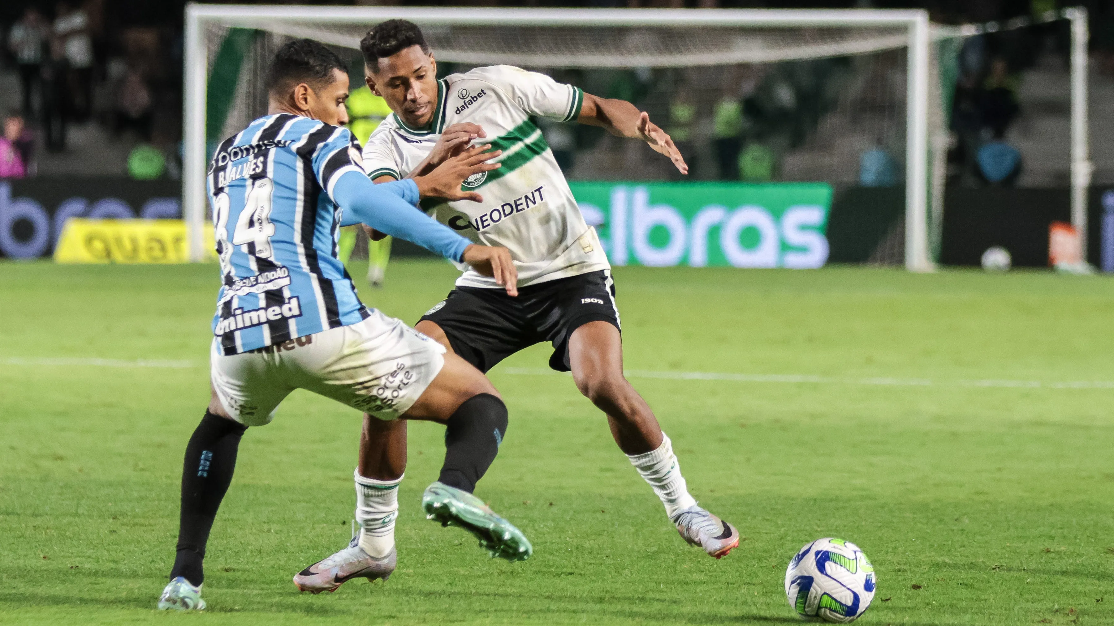 Grêmio x Coritiba. Foto: Robson Mafra/AGIF