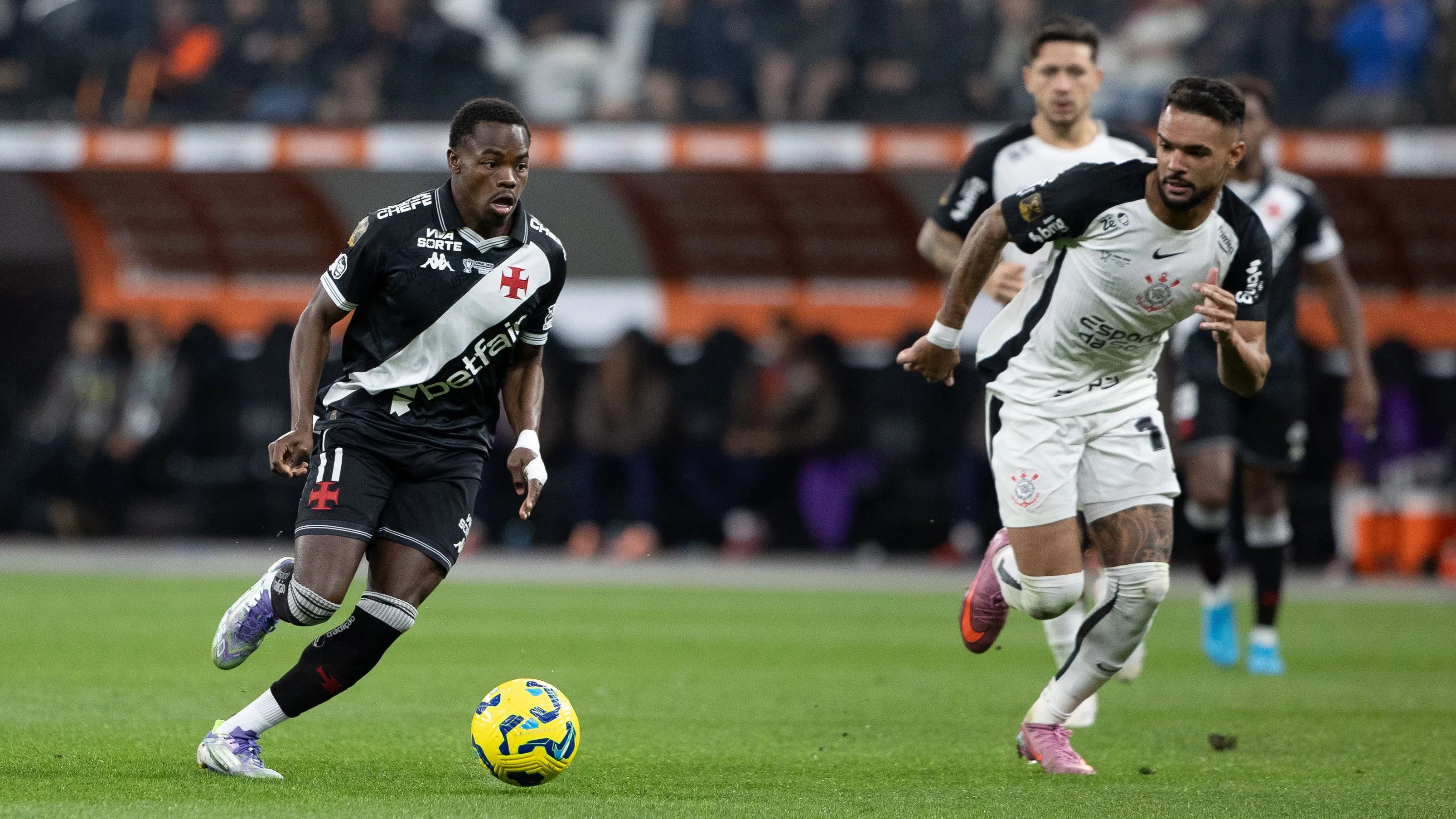 Corinthians x Vasco. Foto: Joisel Amaral/AGIF